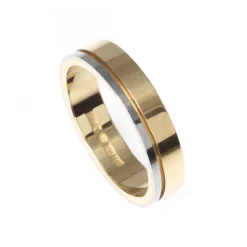 Tvåfärgad Guldring 4,5 mm Engelbert