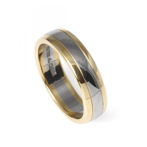 Tvåfärgad Guldring 5,5mm