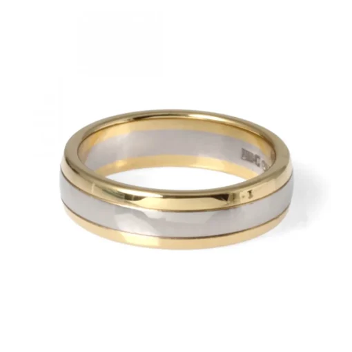 Tvåfärgad Guldring 5,5mm