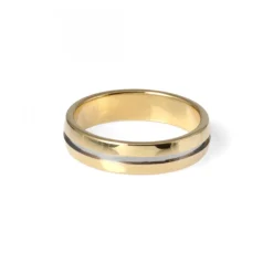 Tvåfärgad Guldring 5,5mm