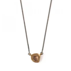 Uncut Diamond Halsband Förgyllt