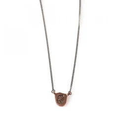 Uncut Diamond Halsband Rosé