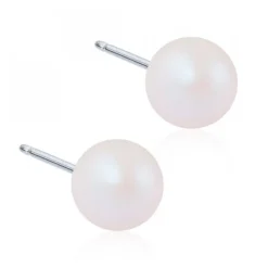 Vitskimrande Swarovski Pärlor