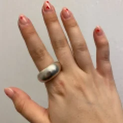 ´X´ Silverring